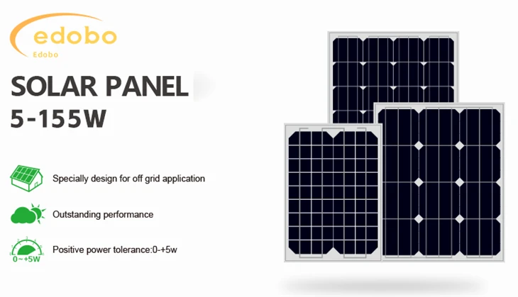 130w Monocrystalline Pv Module