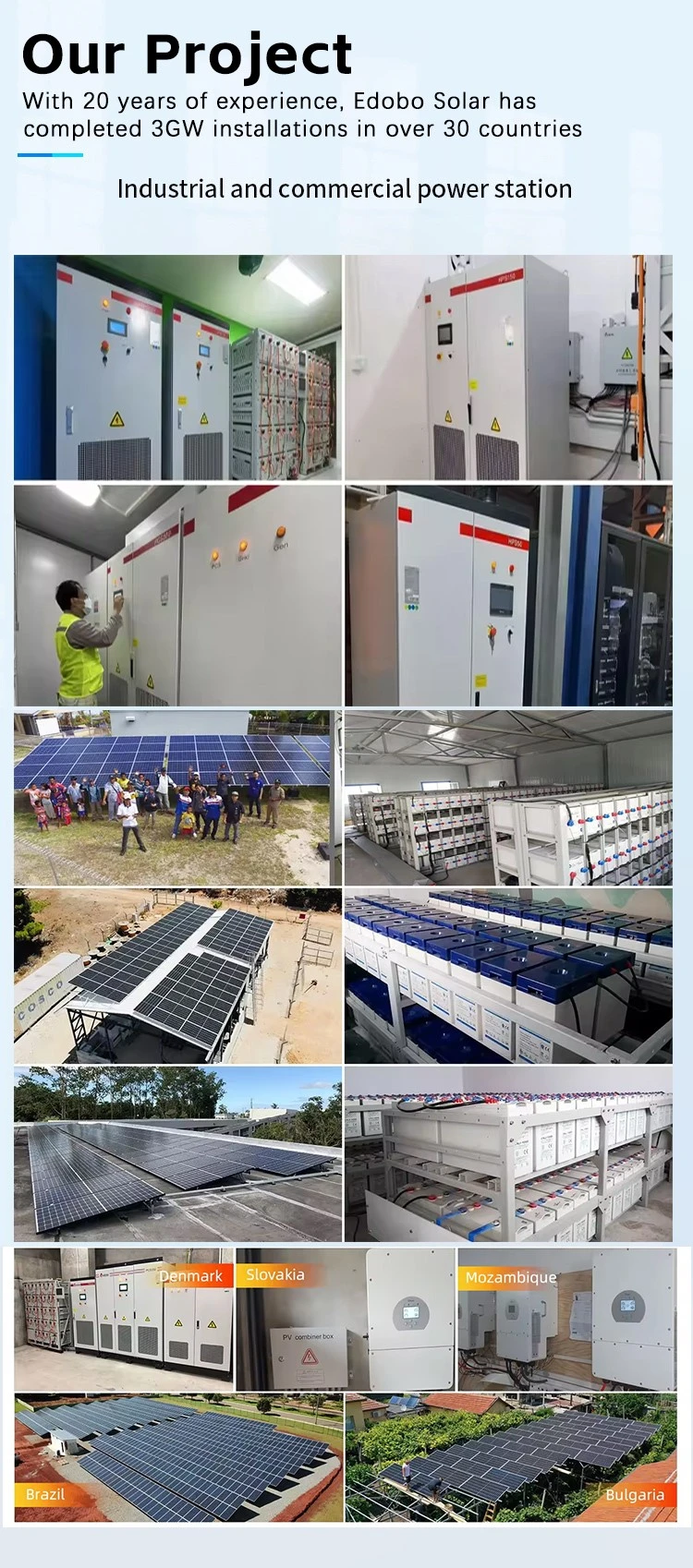 PV Solar Panels 550W