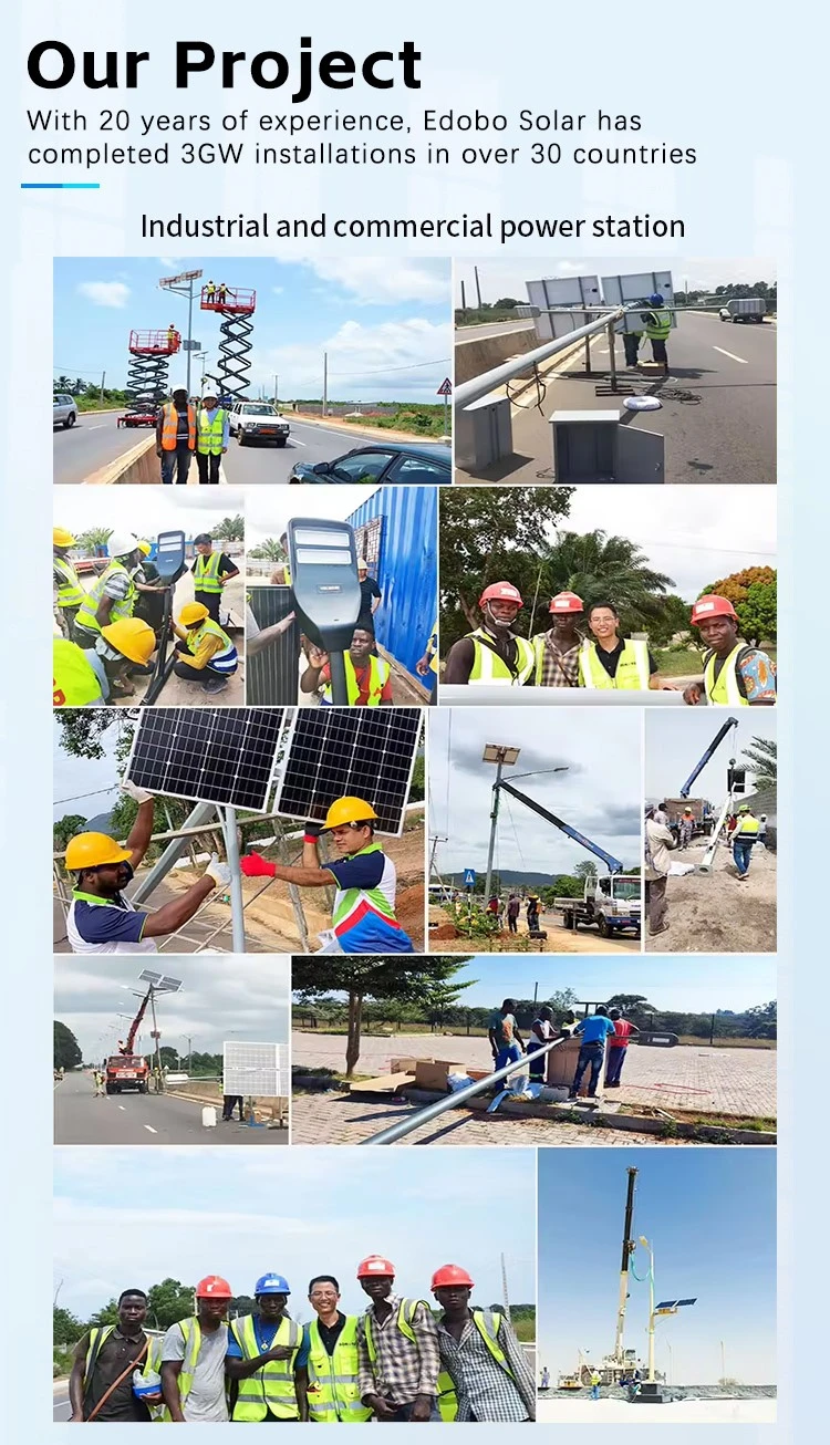 solar powered street lights